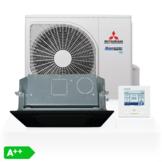 Airco Cassettemodel 6,0kW - Singlesplit Complete Set - FDTC60VH (60x60cm)