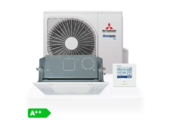 Airco Cassettemodel 5,0kW - Singlesplit Complete Set - FDTC50VH (60x60cm)