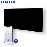 (10) Tweedekans - Elektrische Wandradiator Adax Neo Hoog +Wifi - Diverse wattages - Kleur Zwart