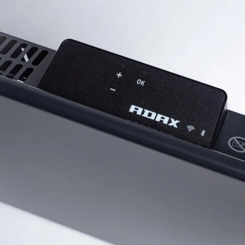 (10) Tweedekans - Elektrische Wandradiator Adax Neo Hoog +Wifi - Diverse wattages - Kleur Zwart