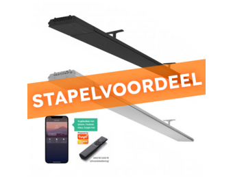Heatstrip 3200 Watt Infrarood Terrasverwarming +Afstandsbediening +App