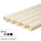 Inaba Denko PVC Leidinggoot Ivoor 2m – Set van 5 (4+1 Gratis)