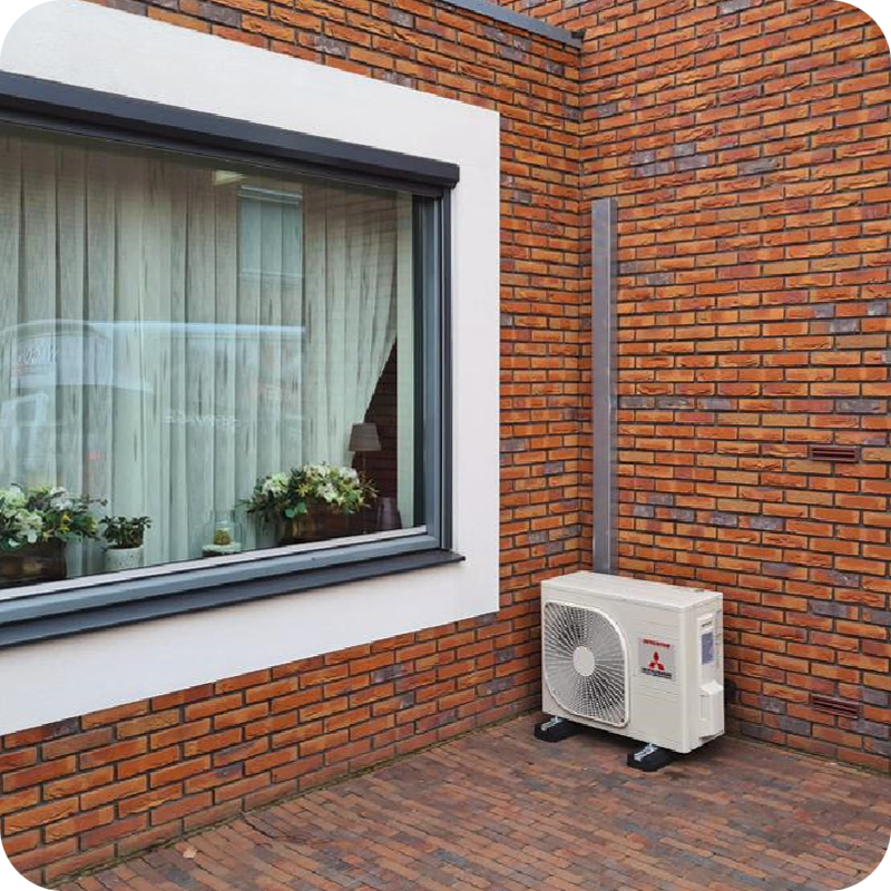 Leidinggoot Verzinkt staal 2m – Set van 4 60x45mm (3+1 Gratis)