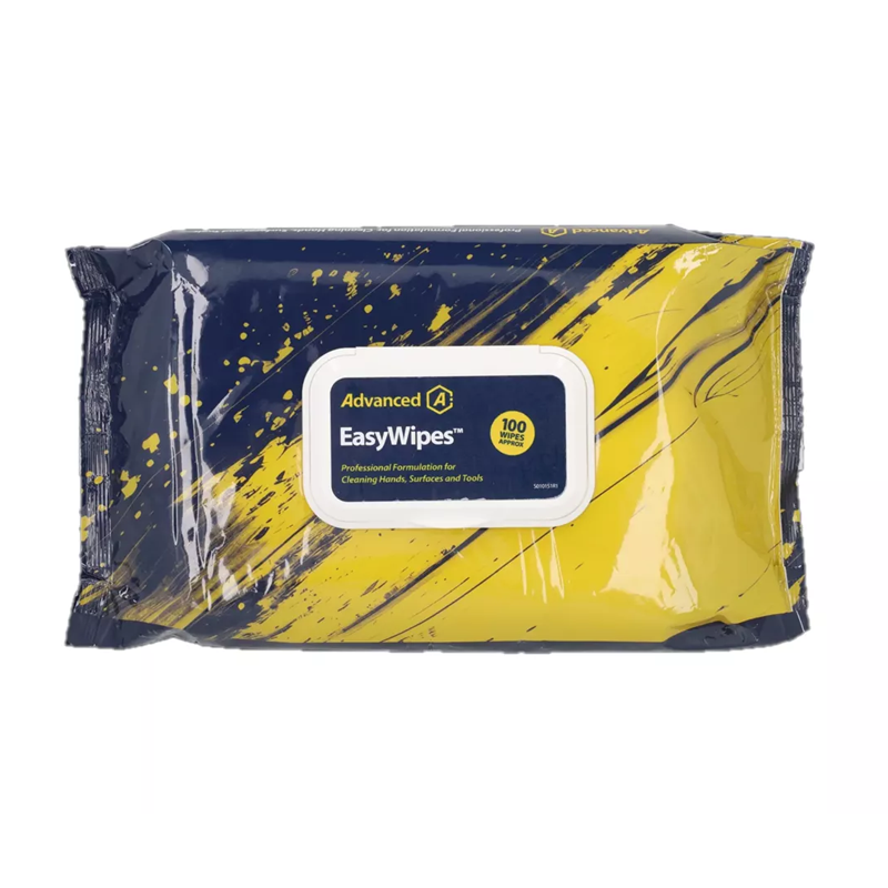 EasyWipes 100 stuks vochtige schoonmaakdoekjes in hersluitbare zak