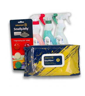 Airco Reiniging Onderhoud Compleet Pakket (3x 500ml) + Geurtabletten & EasyWipes