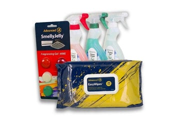 Airco Reiniging Onderhoud Compleet Pakket (3x 500ml) + Geurtabletten & EasyWipes