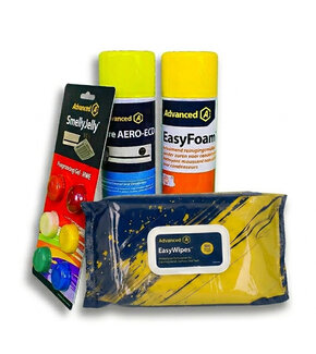 Airco Reiniging Onderhoud Compleet Pakket (2x 600ml) + Geurtabletten & EasyWipes