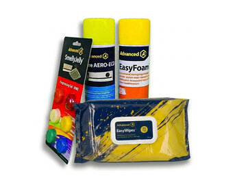 Airco Reiniging Onderhoud Compleet Pakket (2x 600ml) + Geurtabletten & EasyWipes