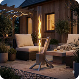 Terrasverwarmer Lounge Heater op Houtpellets BPH-R80