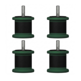 Trillingsdempers Tacco 35 tot 100 kg - Set van 4 stuks