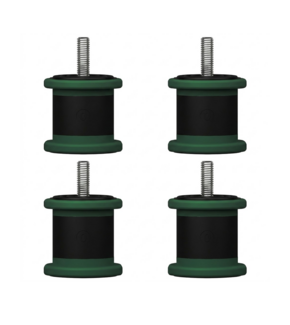 Trillingsdempers Tacco 35 tot 100 kg - Set van 4 stuks