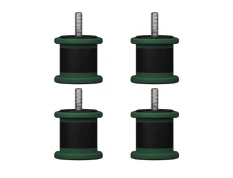 Trillingsdempers Tacco 35 tot 100 kg - Set van 4 stuks