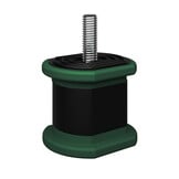 Trillingsdempers Tacco 35 tot 100 kg - Set van 4 stuks