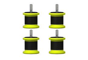 Trillingsdempers Tacco 95 tot 200 kg - Set van 4 stuks