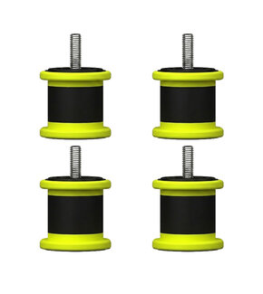 Trillingsdempers Tacco 95 tot 200 kg - Set van 4 stuks