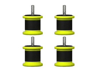 Trillingsdempers Tacco 95 tot 200 kg - Set van 4 stuks