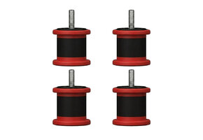 Trillingsdempers Tacco 100 tot 350 kg - Set van 4 stuks