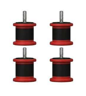 Trillingsdempers Tacco 100 tot 350 kg - Set van 4 stuks