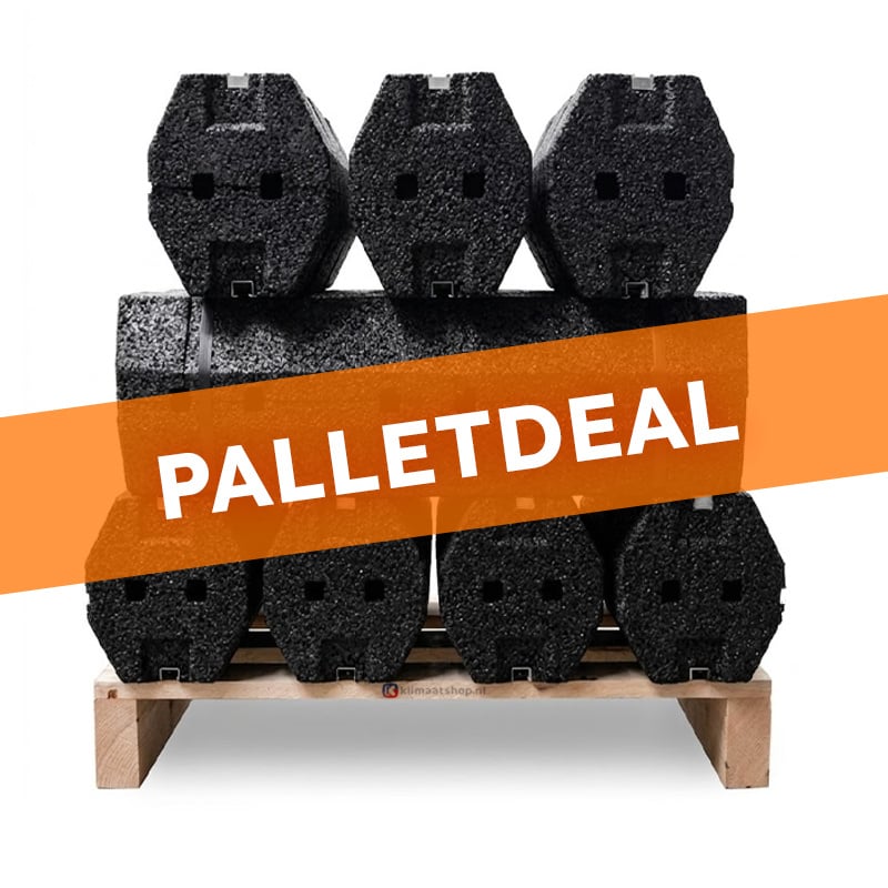 Palletdeal: 10 sets van 2 Aircofoot Airco-opstelvoeten