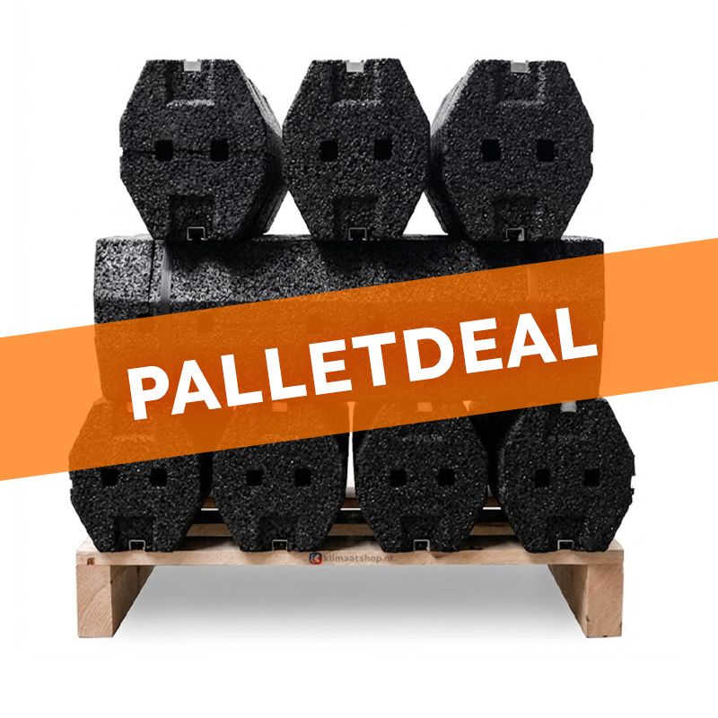 Palletdeal: 10 stuks Aircofoot Airco-opstelvoeten (Sets van 2)