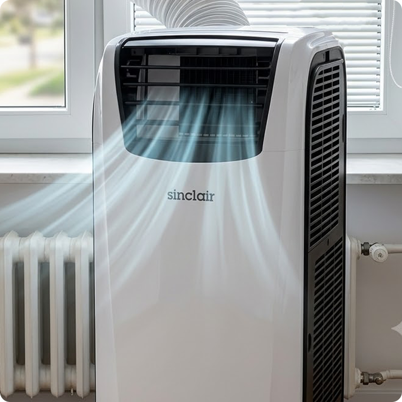 Sinclair AMC-11P Mobiele Airco 3,0 kW