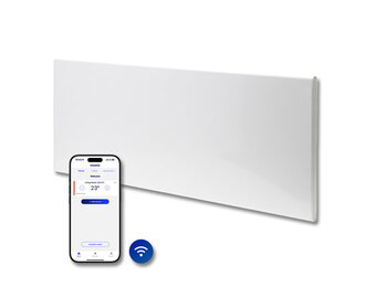 Elektrische Wandradiator Adax Neo Hoog +Wifi - Diverse wattages - Kleur Wit