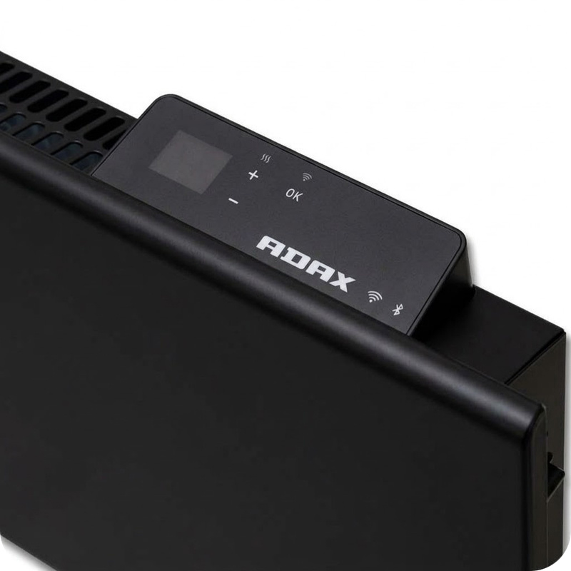 Elektrische Wandradiator Adax Neo Hoog +Wifi - Diverse wattages - Kleur Zwart