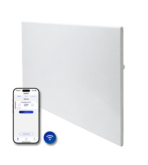 Elektrische Wandradiator Adax Neo Compact +Wifi - Diverse wattages - Kleur Wit