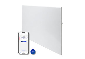 Tweedekans: Elektrische Wandradiator Adax Neo Compact +Wifi - Diverse wattages - Kleur Wit - 1000 Watt