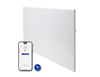 Tweedekans: Elektrische Wandradiator Adax Neo Compact +Wifi - Diverse wattages - Kleur Wit - 1000 Watt