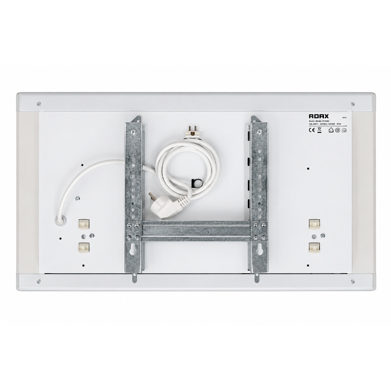 Elektrische Wandradiator Adax Neo Hoog - Complete Set - 1000W + 1400W