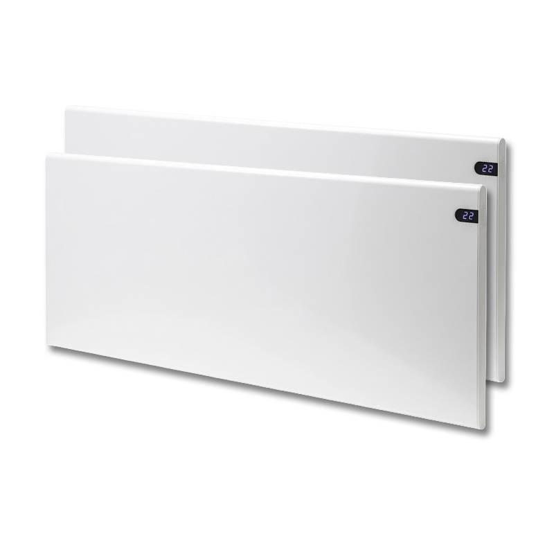 Elektrische Wandradiator Adax Neo Hoog - Complete Set - 1000W + 1400W