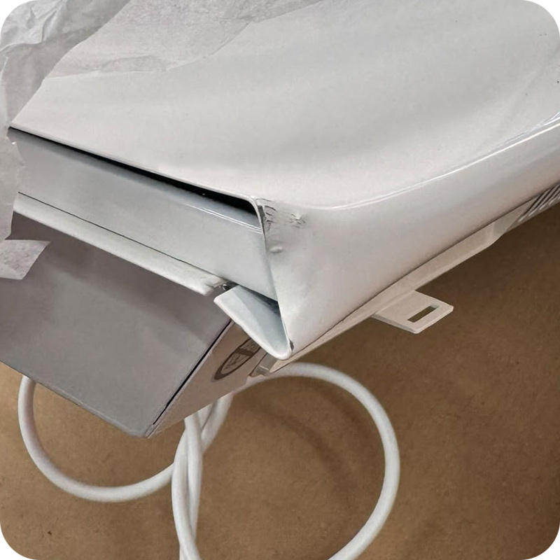 Tweedekans: Elektrische Wandradiator Adax Neo Compact +Wifi - Diverse wattages - Kleur Wit - 1000 Watt