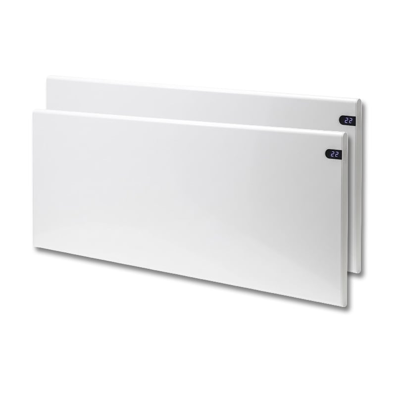 Elektrische Wandradiator Adax Neo Hoog - Complete Set - 2000W + 2000W