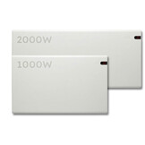 Elektrische Wandradiator Adax Neo Hoog - Complete Set - 1000W + 2000W