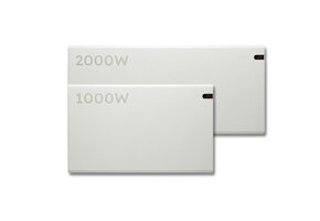 Elektrische Wandradiator Adax Neo Hoog - Complete Set - 1000W + 2000W