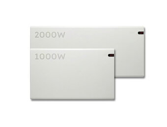 Elektrische Wandradiator Adax Neo Hoog - Complete Set - 1000W + 2000W