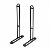 Adax Vloerstandaard Hoog model Zwart