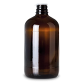 Botella cristal marrón 2500 ml