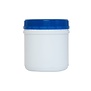 500 ml round jars HDPE white