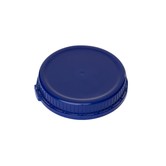 Fermeture en HDPE ø 80,0 mm. Bleu