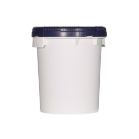 Plastic barrel with screw lid 20 L - Un-packaging