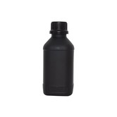 HDPE bottle with UN-X approval 1000 ml black