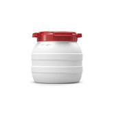 Plastic barrel with screw lid 3.6 L