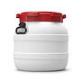 Plastic barrel with screw lid 42 L