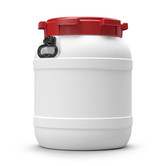 Plastic barrel with screw lid 55 L