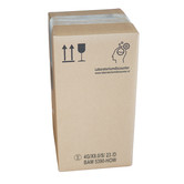 Boîte en carton avec marque de qualité UN-X 200 x 200 x 390 mm.
