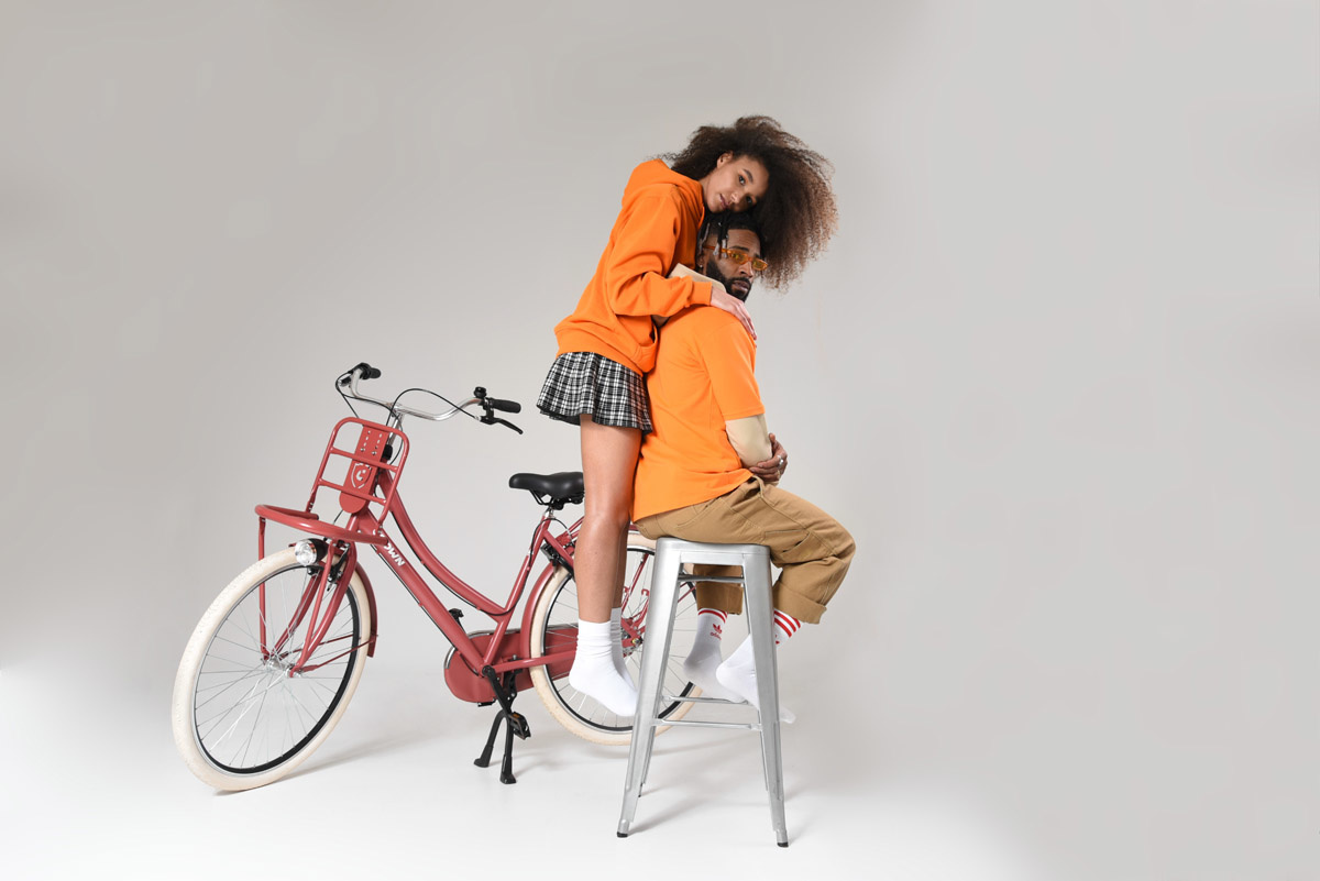 Crown Istanbul Transportfiets 28 inch Warm Red N3