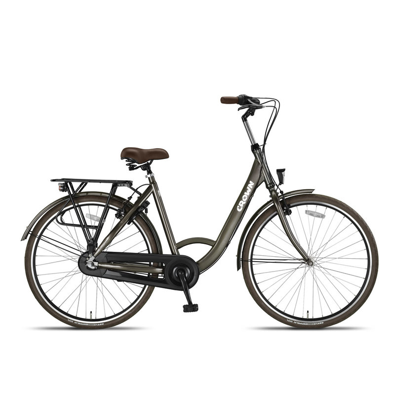 Crown Rio Plus 28 inch Damesfiets 53cm Ash Grey N3
