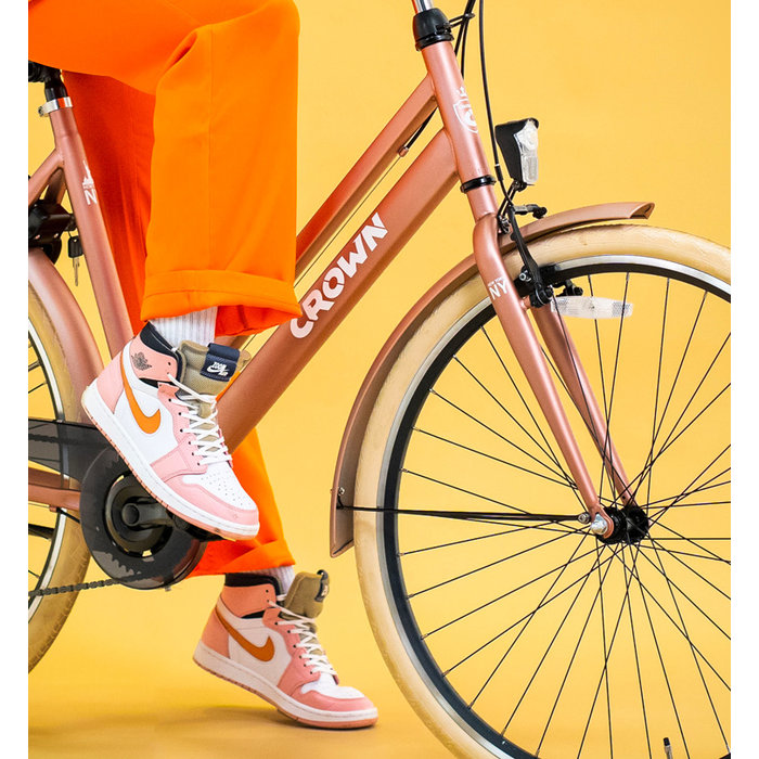 Crown New York 28 inch Damesfiets 53cm 7v